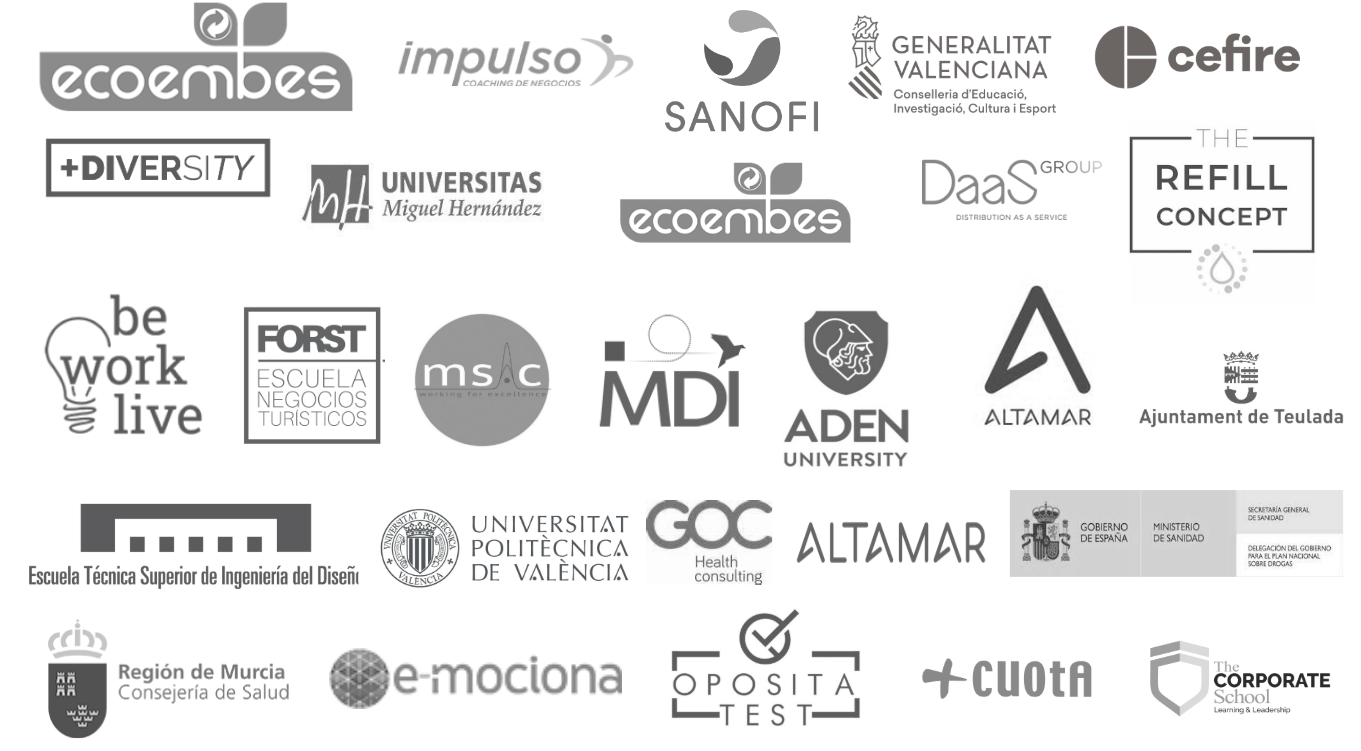 uax, umh, upv, mdi, forst, mcgrawhill, altamar, ecoembes